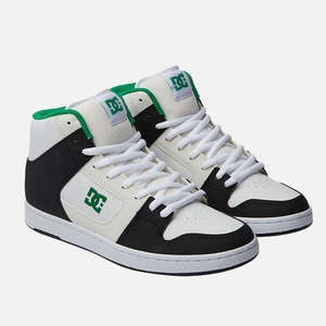 Dc: DC Shoes Manteca 4 Hi - Black/White/Green