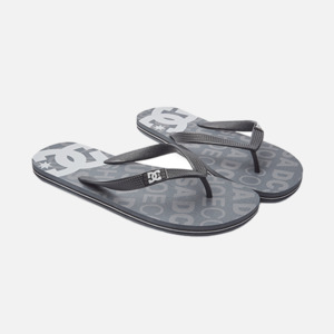 Dc: DC Spray Jandal - Grey