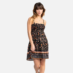 Roxy Bells Mini Dress - Anthracite Kerala Border