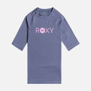Roxy: Roxy Girls Essential Lycra Rash Shirt - Wild Wind
