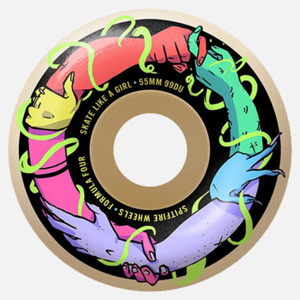 Spitfire: Spitfire Wheels F4 99 Skate Like A Girl Classic - 55"