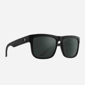 Spy: Spy Sunglasses Discord - Soft Matte Black Happy Boost Polar Black Mirror