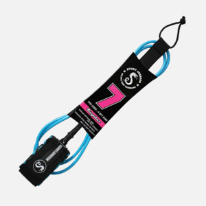Sticky Johnson: Sticky Johnson Surf Leash - Blue/Camo