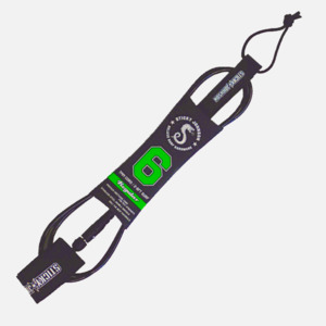 Sticky Johnson: Sticky Johnson Surf Leash - Neon Green