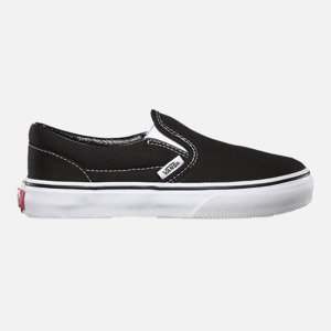 Vans: Vans Classic Slip On Youth - Black