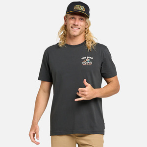 The Mad Hueys: The Mad Hueys She'll Be Right Tee - Vintage Black