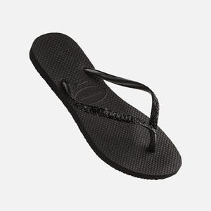 Havaianas: Havaianas Slim Glitter II - Black