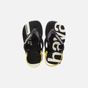 Havaianas Baby Logo Mania - Black