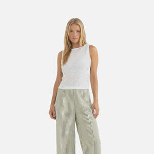 Rhythm: Rhythm Charm Tank - White