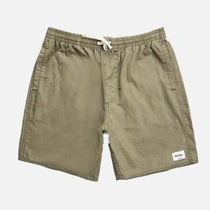 Rhythm Classic Linen Jam Short - Olive