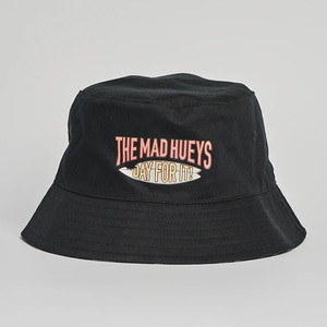 The Mad Hueys Day For It Froggies Reversible Bucket Hat - Black