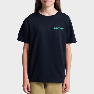 Boys: Element Boys Stone Age Tee - Flint Black