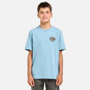 Boys: The Mad Hueys The Sea Captain Youth Tee - Steel Blue