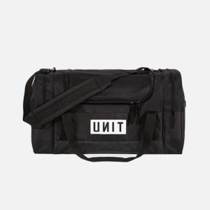 Backpacks: Unit Stack Duffle Bag - Black
