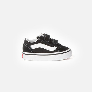 Youth Shoes 1: Vans Old Skool V Toddler - Black/White