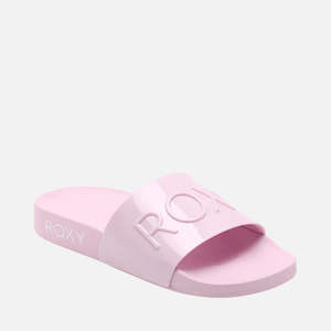 Roxy Girls Slippy Jelly Slide - Light Pink