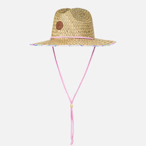Roxy Toddler Girls Pina To My Colada Straw Hat