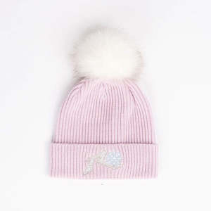 Youth Hats Beanies 1: Rusty Girls Icicle Beanie - Soft Orchid