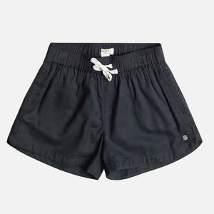 Roxy Girls Una Mattina Elastic Waist Shorts - Mood Indigo