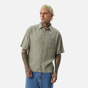 Afends Everyday Hemp Shirt - Olive