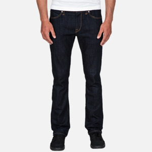 Mens Jeans 1: Volcom Solver Denim - Rinse