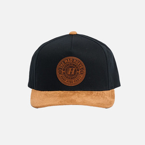 The Mad Hueys Suede Hueys Twill Snapback - Black