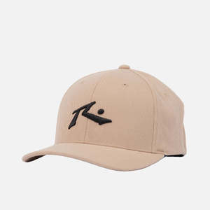 Rusty Chronic 4 Flexfit Cap - Khaki/Black