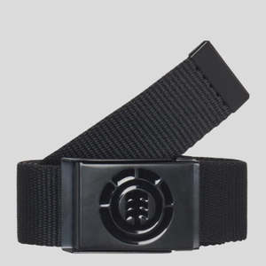 Element Icon Webbing Belt - Flint Black