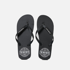 Mens Jandals Slides 1: The Mad Hueys Hueys Life Jandals - Black