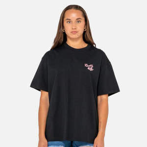 Rusty Jill Standard Fit Tee - Black