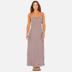 Rusty Sorrento Maxi Dress - Tuscan Brown