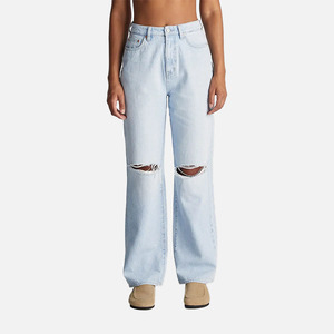 Womens Jeans 1: Riders HI Baggy - Blue Reflection