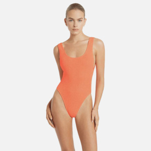 Womens One Piece Swimsuits: Bond Eye Maxam One Piece - Neon Orange