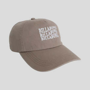 Womens Hats Beanies: Billabong Surf High Sun Faded Cap - Mushroom