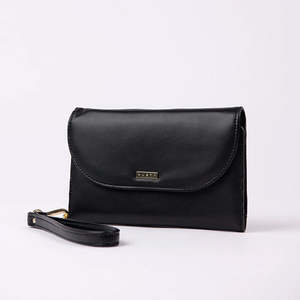 Womens Wallets: Rusty Eve Travel Wallet - Black