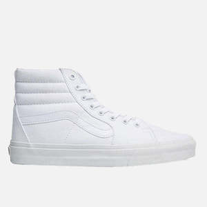 Womens Shoes: Vans Sk8 HI - True White