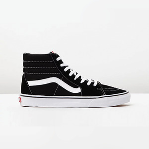 Womens Shoes: Vans Sk8 Hi - Black/ White