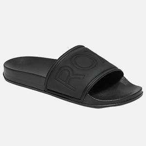 Womens Jandals Slides: Roxy Slippy II Slides - Black