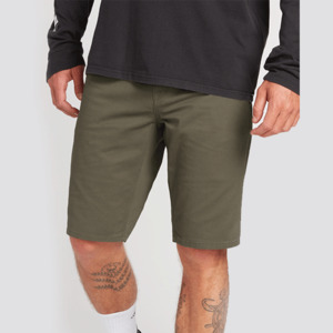 Volcom Denim: Volcom Solver Lite 5 Pocket Shorts - Army