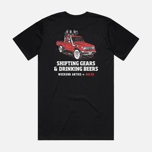 RCLTD Shifting Gears Tee - Black