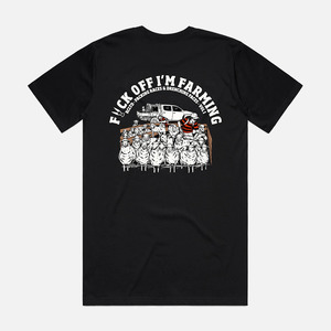 Winter Sale: RCLTD FK Off I’m Sheep Farming Tee - Black