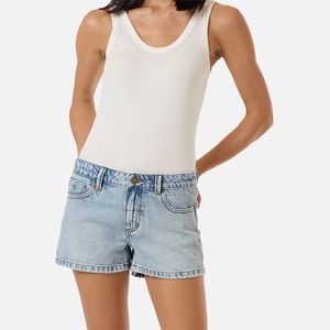 Thrills: Thrills Daria Low Rise Micro Short- Serenity Blue