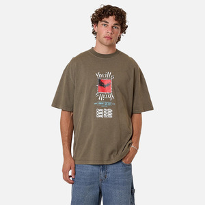 Thrills: Thrills Dispensary Oversize Fit Tee- Tarmac