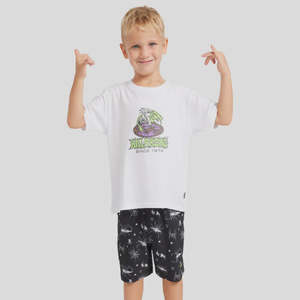 Boys: Billabong JNR Groms Creature Layback Shorts - Black