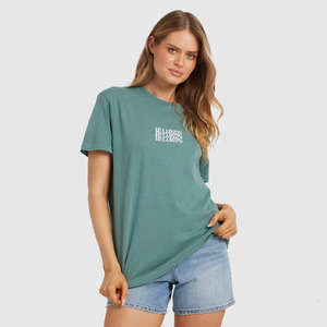 Womens Tees: Billabong Surf High Tee - Alpine