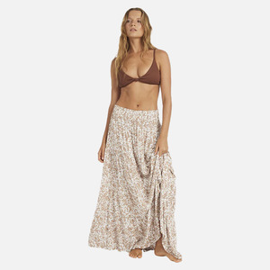 Roxy: Roxy Kerlina Radiant Sun Skirt - Cloud Dancer