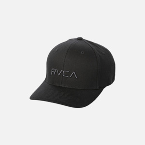 Rvca: RVCA Flex Fit Cap - Black