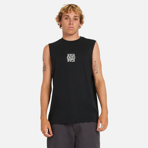 Rvca: RVCA Staxed Muscle - Black