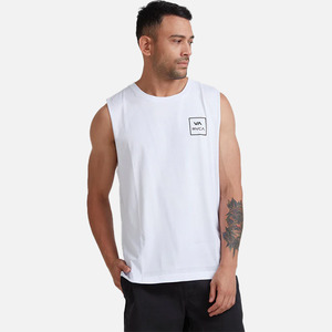 Rvca: RVCA VA All The Ways Muscle - White