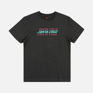 Santa Cruz: Santa Cruz Youth Multi Split Strip Front Tee - Onyx